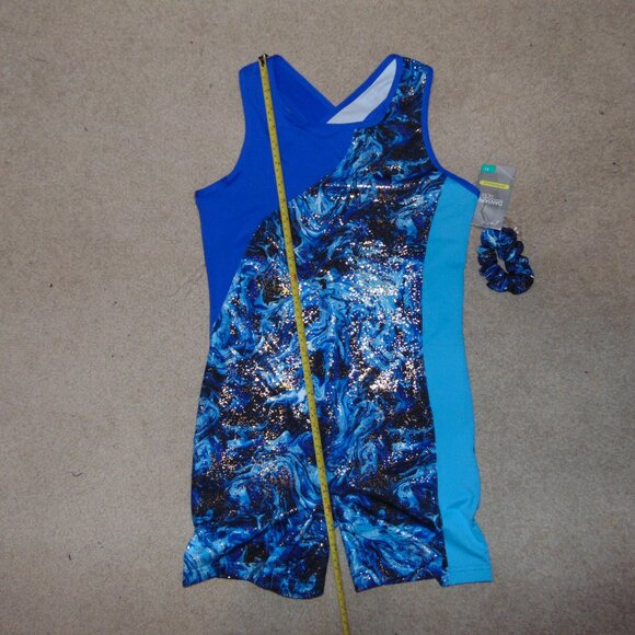 Danskin Now Blue Biketard XL (14-16) NWT - Picture 5 of 8